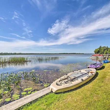 Waterfront Tawas Lake Retreat With Fire Pit!
